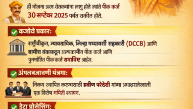 शेतकरी कर्जमाफी 2025-26 : अहिल्यादेवी होळकर कर्जमाफी योजना – संपूर्ण माहिती शेतकरी कर्जमाफी 2025-26 : अहिल्यादेवी होळकर कर्जमाफी योजना – संपूर्ण माहिती